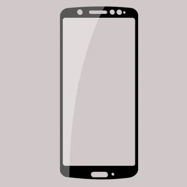Закаленное стекло с полным покрытием для Motorola Moto G6 2 шт. защитная пленка экрана