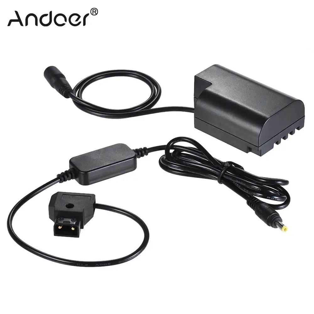 Andoer Dummy Battery Adapter for DMC-GH5 GH4 GH3 V-mount/Anton Bauer D-Tap to DMW-DCC12 DC Coupler Cable 2018 New | Электроника