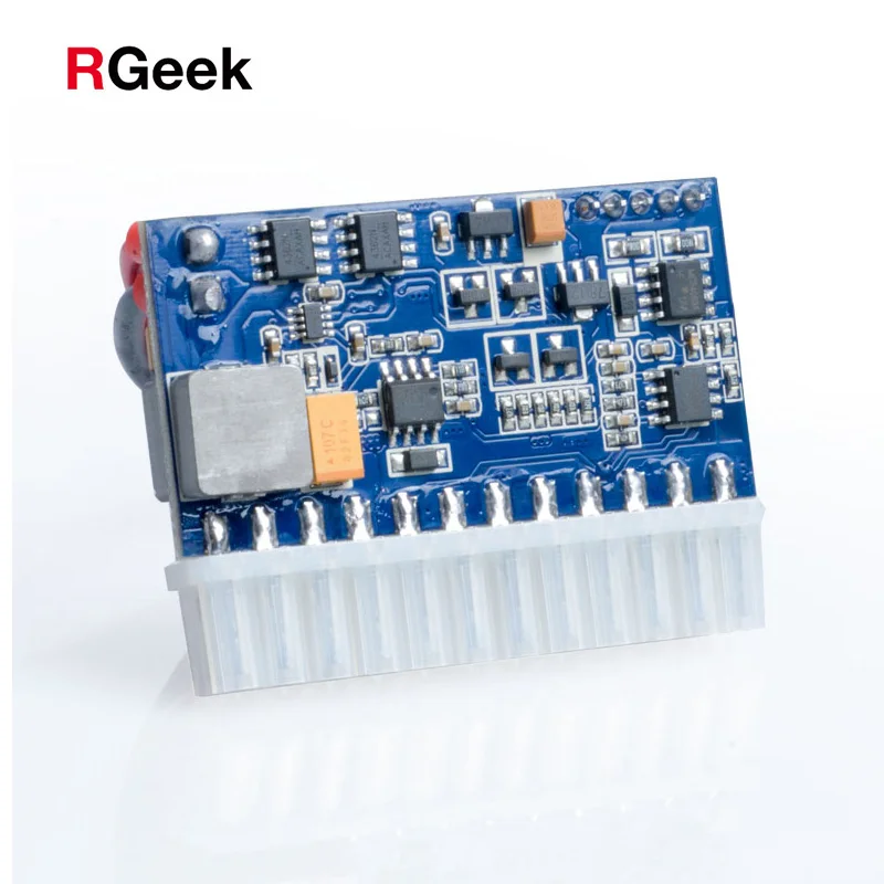 RGeek DC ATX Peak PSU 19 в 200 Вт Pico переключатель для майнинга 24Pin MINI ITX к PC источник питания