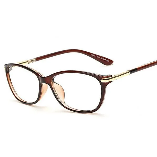 Кошачий глаз очки рамки с прозрачными линзами Женский Близорукость Оптические S