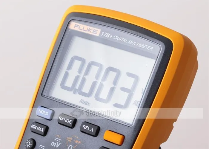 Fluke 17B+ Плюс Цифровой мультиметр(с подсветкой)+ датчик температуры переменного тока тестер DE shipping