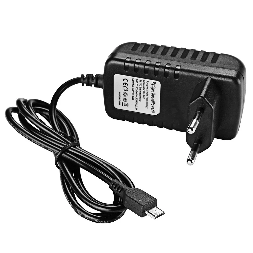 Адаптер питания переменного тока 5 в постоянного USB 220 В 3 А а 2 Micro 1 адаптер