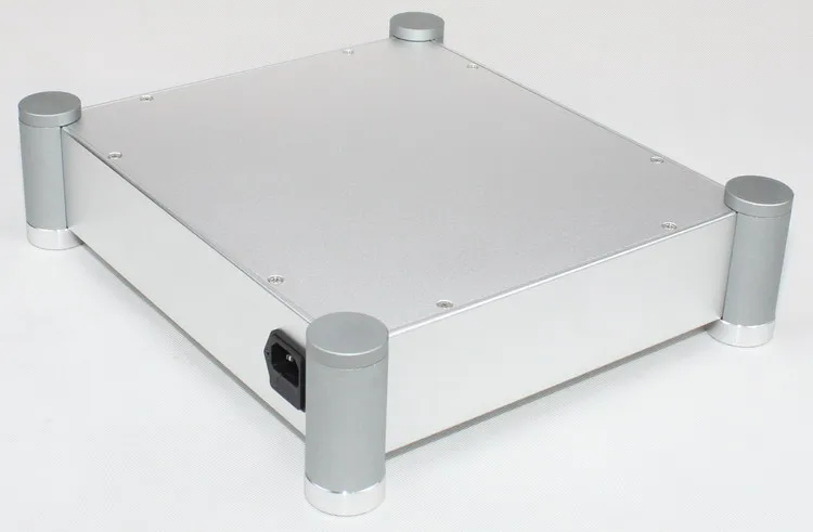 Корпус из серебристого алюминия WA82 корпус усилителя звука коробка рама трубки