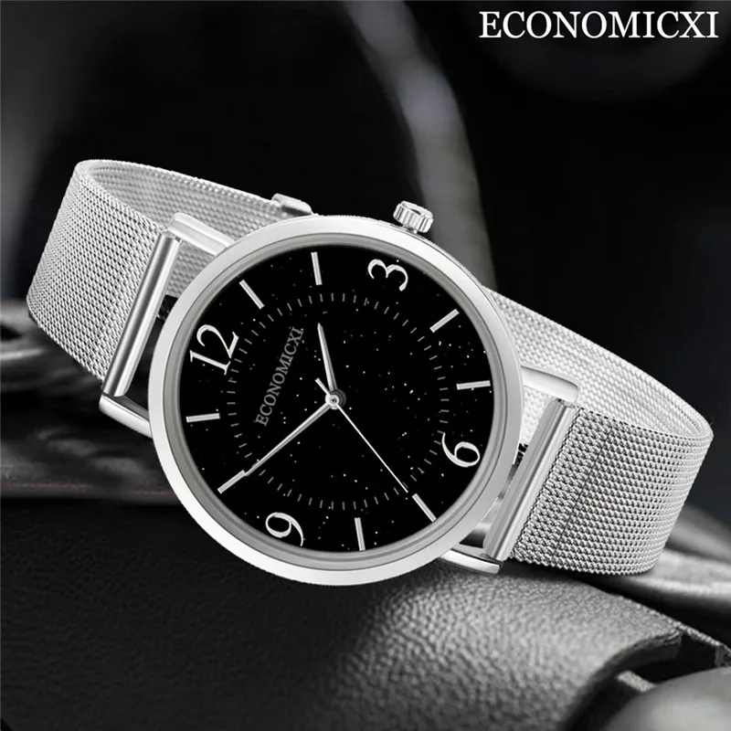 

2021 New Women Watch Starry Sky Diamond Dial Ladies Bracelet Magnetic Stainless wrist Charm watches Gift relogio feminino A4