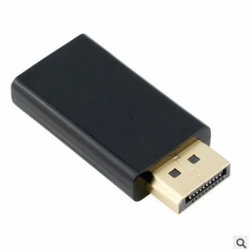 Фото Display Port DP Male To HDMI Female Adapter Black High Quality Converter For HDTV PC Обустройство дома Display Port DP Male To HDMI Female Adapter Black High Quality Converter For HDTV PC Обустройство дома