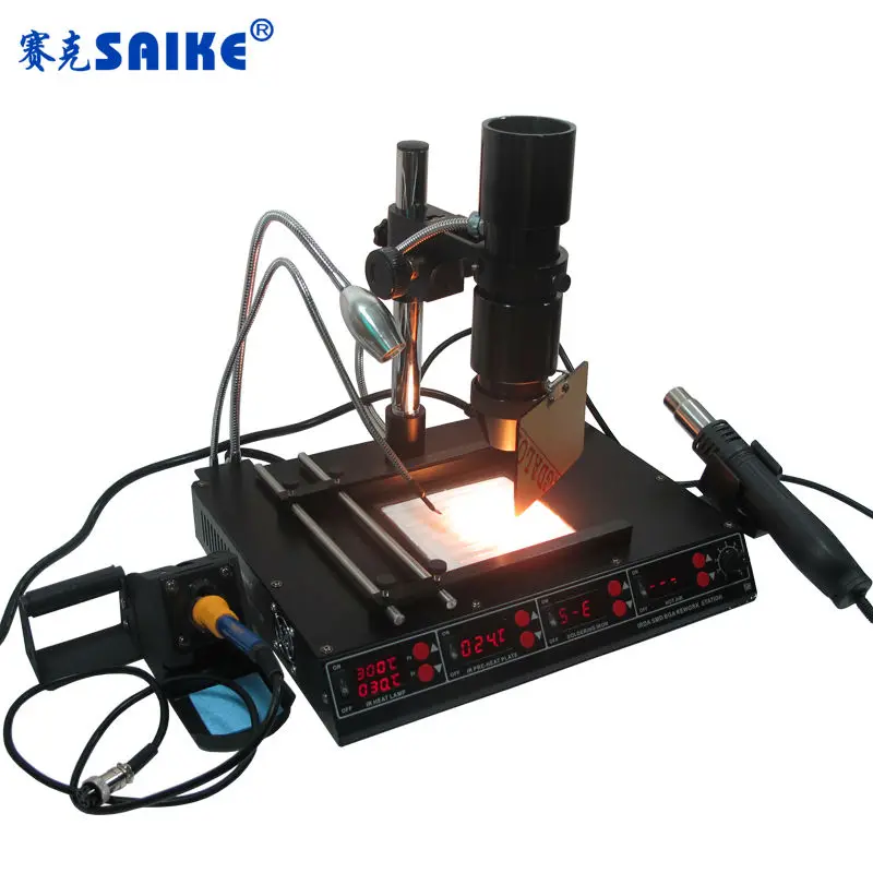 Многофункциональная Инфракрасная паяльная станция SAIKE 8510D bga с горячим воздухом