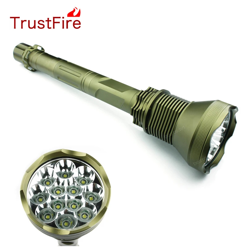 TrustFire AK-90 12*XML-T6 LED Flashlights 13000 Lumen 5-Mode Torch Light For Hunting/Cycling/Climbing/Camping/Night Walking | Лампы и
