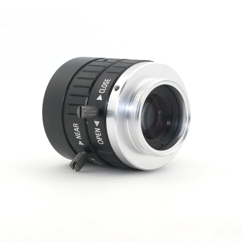 10MP 35mm 1:1.8 HD промышленная камера с фиксированным ручным фокусом радужной