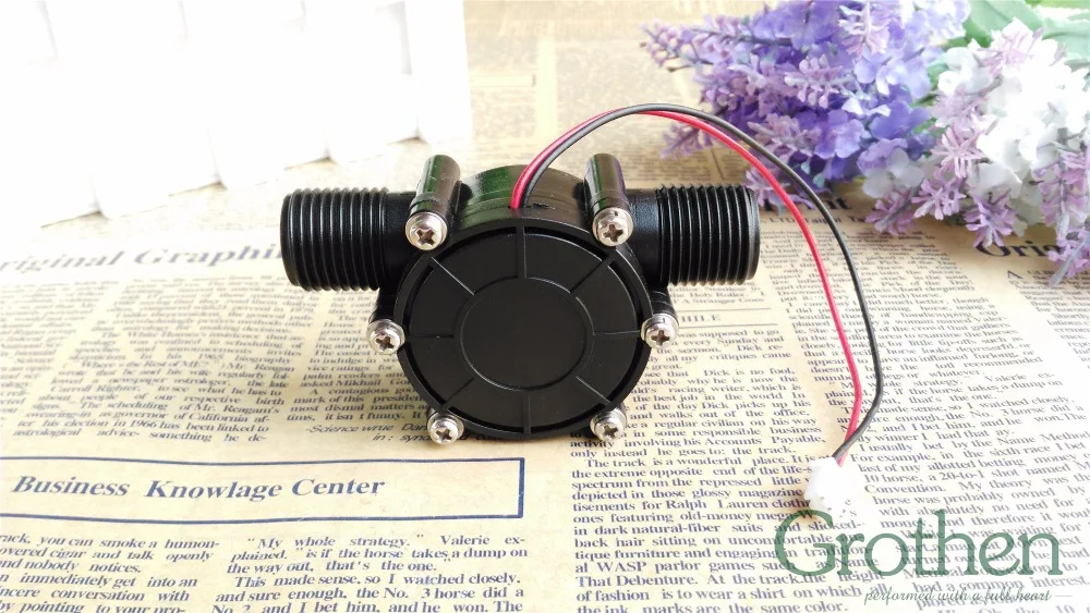 DC гидроэлектрический генератор портативное зарядное устройство для воды потока