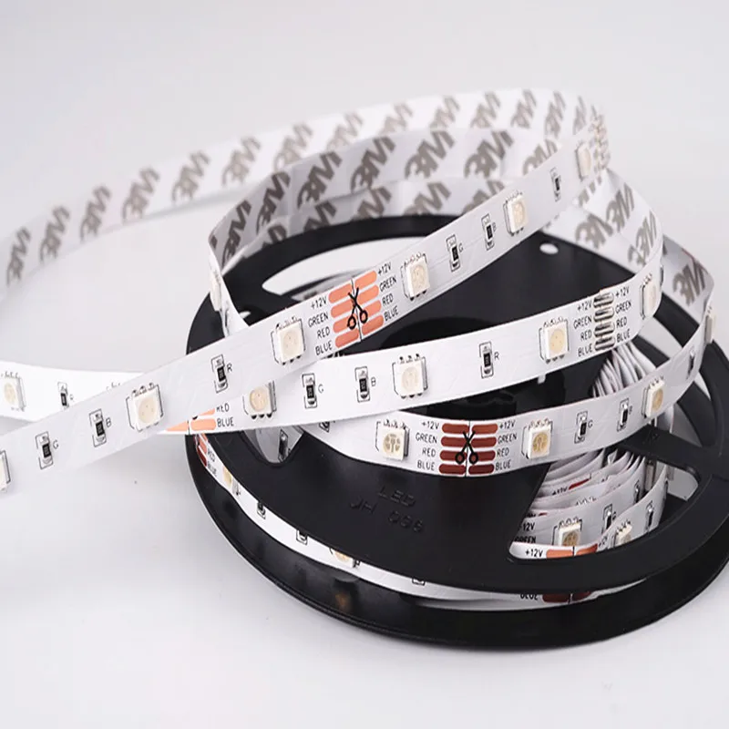 Светодиодная лента RGB 450 светодиодов IP20 светодиодная Диодная SMD 5050 5 м/рулон м 15 10 20