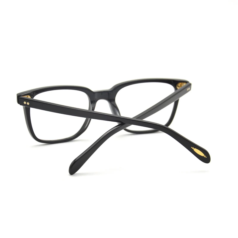 Оптическая маленькая оправа Роберт Дауни Квадратные ретро очки для мужчин