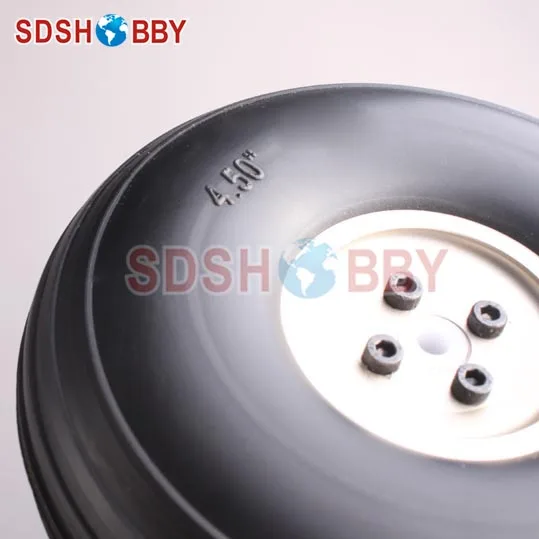 4 5 дюйма PU колесо для RC самолета H41mm с D5mm CNC алюминиевый концентратор|wheel for rc