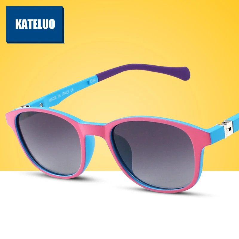 Tr90 детская поляризовыванная детей очки ребенок дети солнцезащитные UV400 мальчик