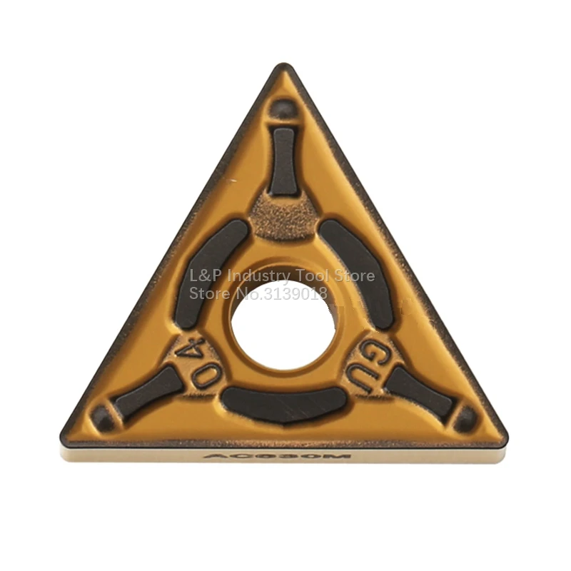 

New Original TNMG160404N-GU AC630M Carbide Inserts TNMG 160404 N-GU AC630M Cutting Blade Tool For Stainless Steel