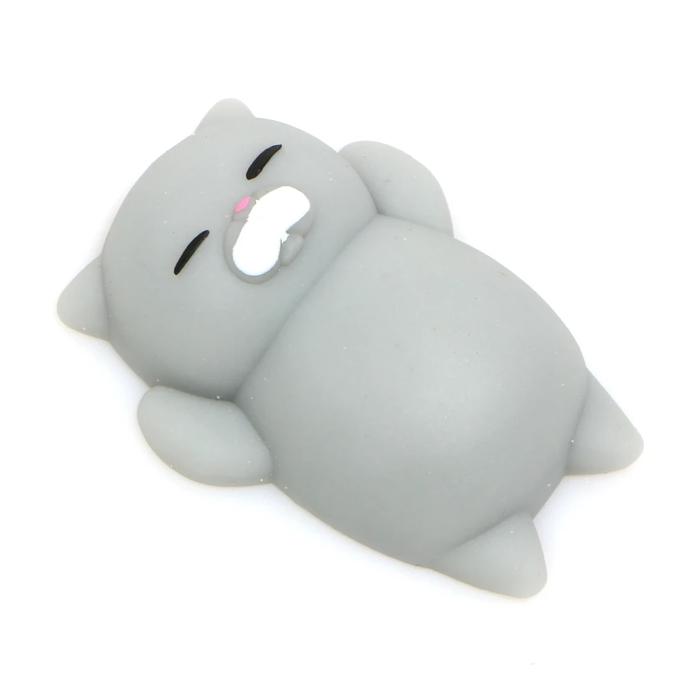 1 шт. новый оригинальный ЯПОНИЯ ленивый кот Моти игрушка пищалка Kawaii