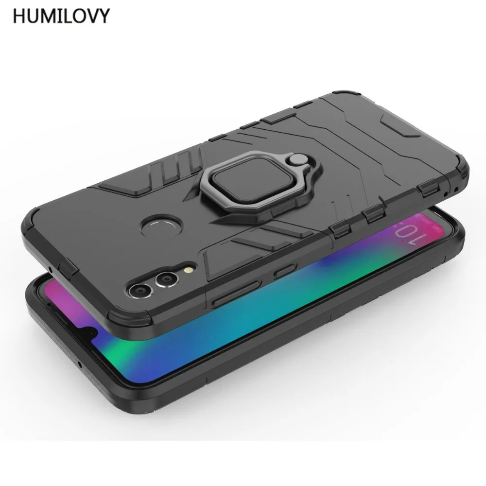 Для Huawei Honor 10 Lite чехол Автомобильный кронштейн Магнитный 360 Вращающийся палец