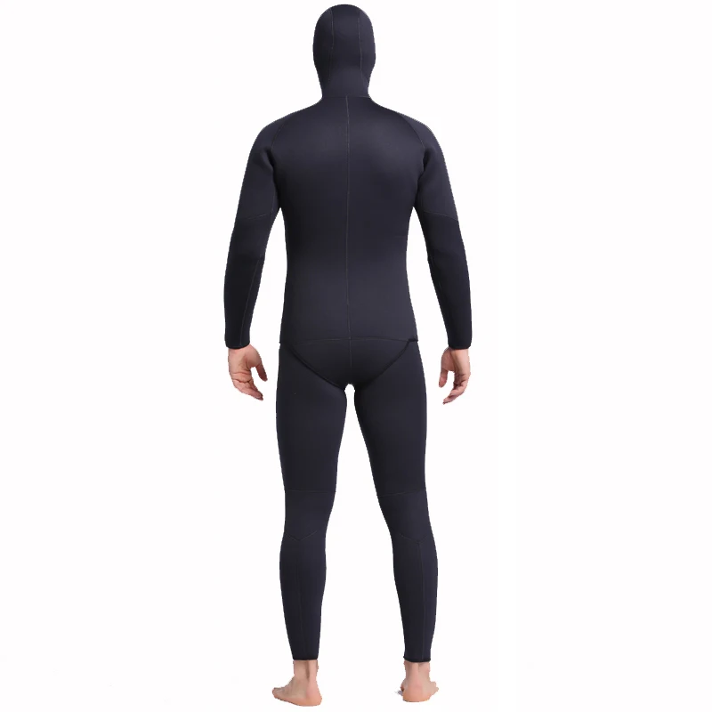 Черный гидрокостюм Sbart для подводной охоты 2 шт. 5 мм отдельный пиджак freediving supratex