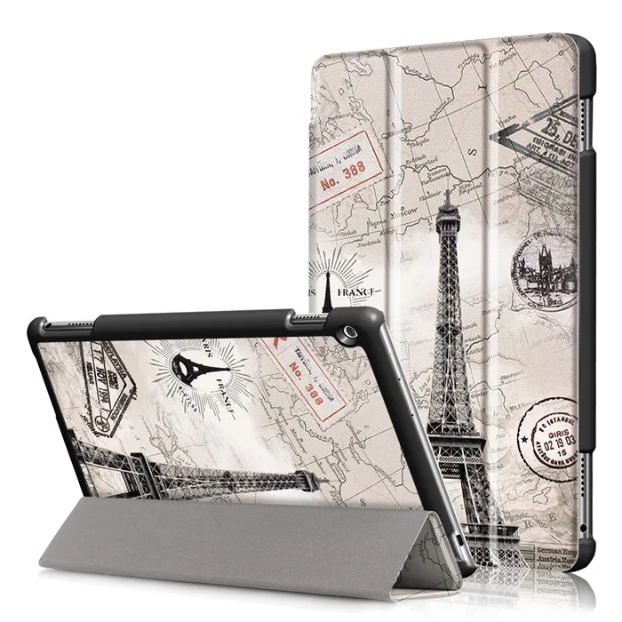 Полиуретановый чехол-подставка для huawei Mediapad M3 Youth Lite 10 BAH-W09 BAH-AL00 10," Tablet+ 2 шт Защитная пленка для экрана