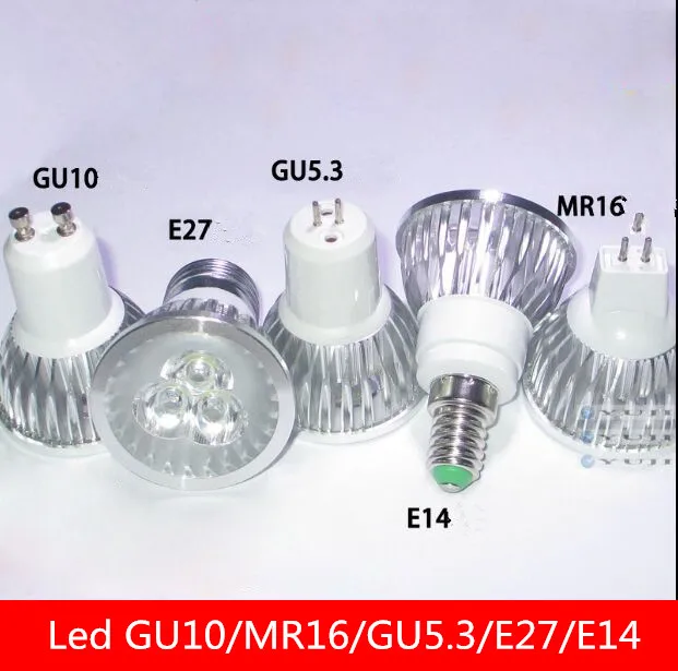 Точечный светильник led лампы GU10/MR16/E27/E14/GU5.3 9W12W 15 Вт 85-265 в теплый/холодный белый GU10 базовый потолочный светодиодный светильник
