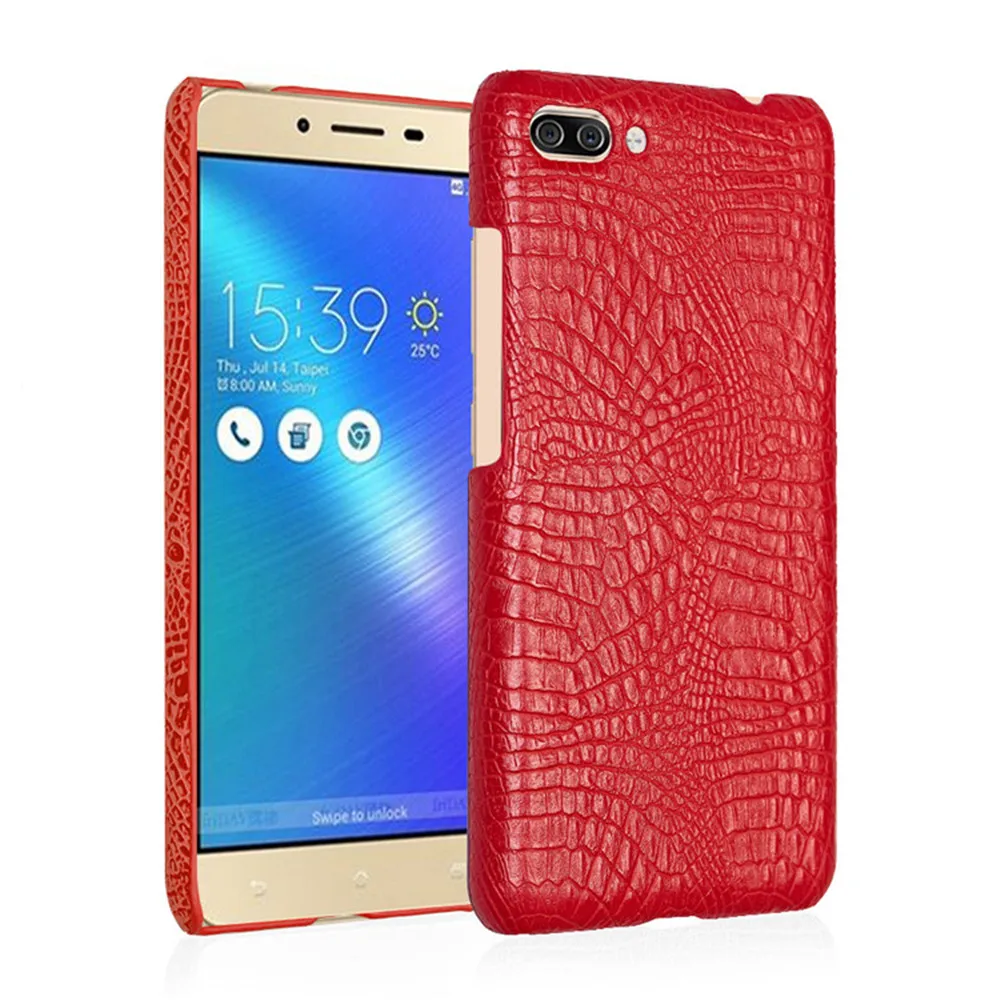 Кожаный чехол с крокодиловым узором Новое поступление для Asus Zenfone 4 Max ZC554KL