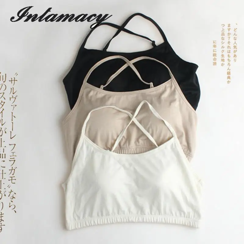 Летний бюстгальтер на бретельках из 100% натурального шелка дышащее