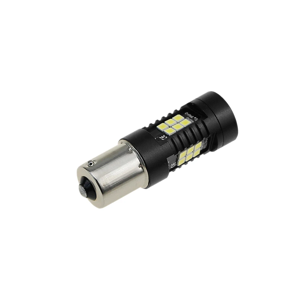 AOTOINK 2шт P21W светодиодный 1156 BA15S 1200LM Автомобильный фонарь 1157 bay15d Авто DRL SMD Стоп