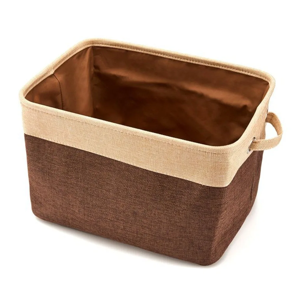 Льняной Настольный ящик для хранения держатель ювелирных изделий косметики