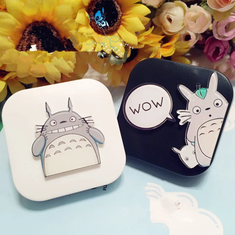 LIUSVENTINA портативный самодельный акриловый милый чехол для контактных линз Totoro