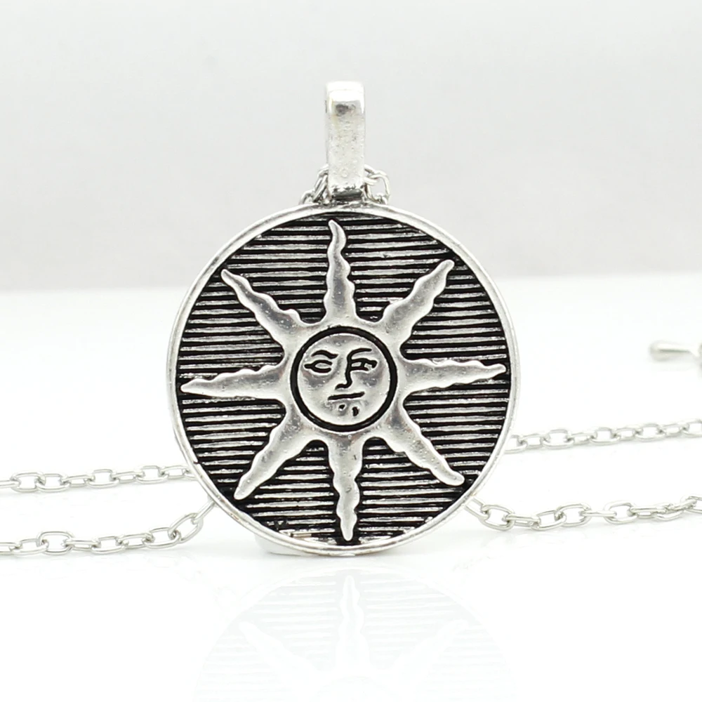 Dark Souls Solaire van Astora Zon вешалка ketting Sunbros ожерелье солнце ожерелье|sun necklace|necklace sundark souls |