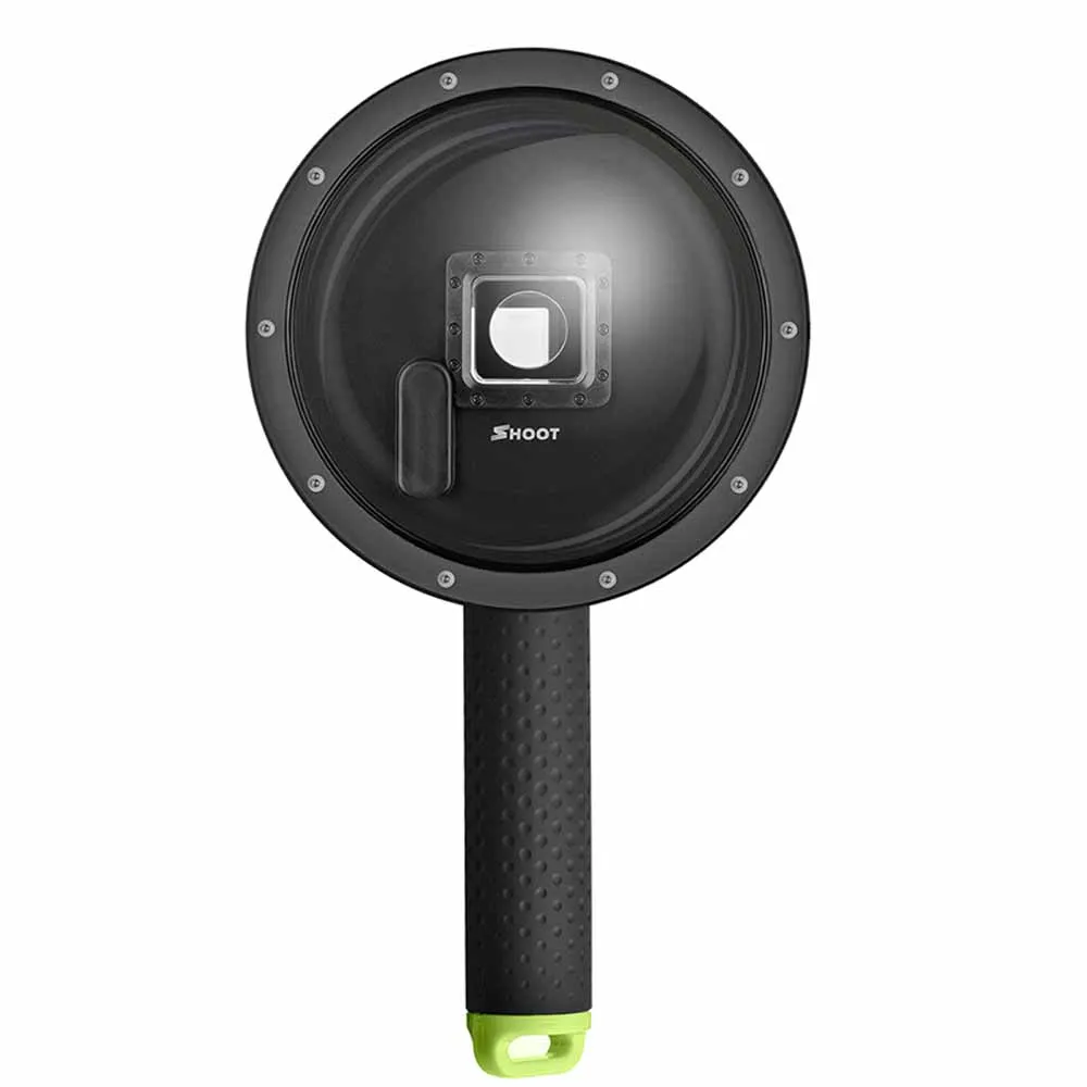 6 дюймов Дайвинг купол Порты и разъёмы для GoPro hero 4 3 + черный Go Pro Действие S Камера