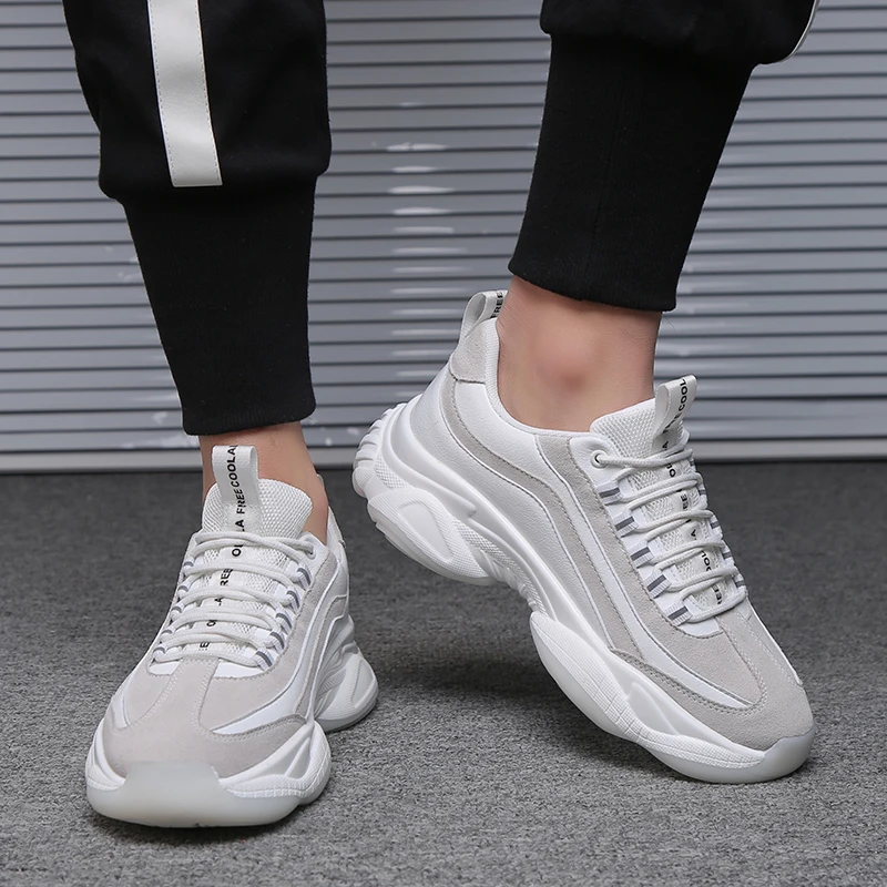 Мужская обувь сезон весна Новинка 2019 года корейский стиль дышащая для отдыха