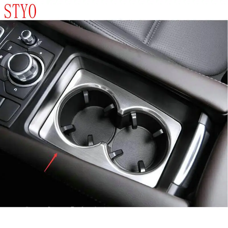 Автомобильный держатель стакана из АБС пластика STYO отделка молдинг для LHD Mazdas 3