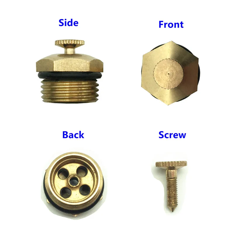 

S189 Brass 120 degree adjustable centrifugal atomizing nozzle micro jet mist sprayer for watering kits 2pcs