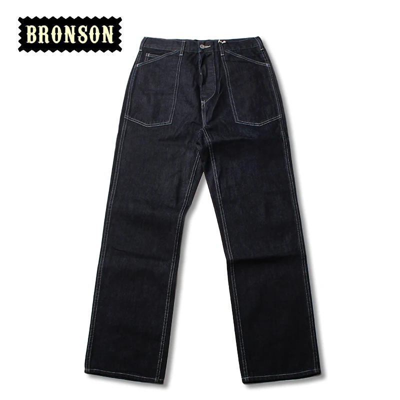 Мужские длинные брюки bronson ww2 свободные прямые в Военном Стиле ccc primaries|jeans male|male jeans