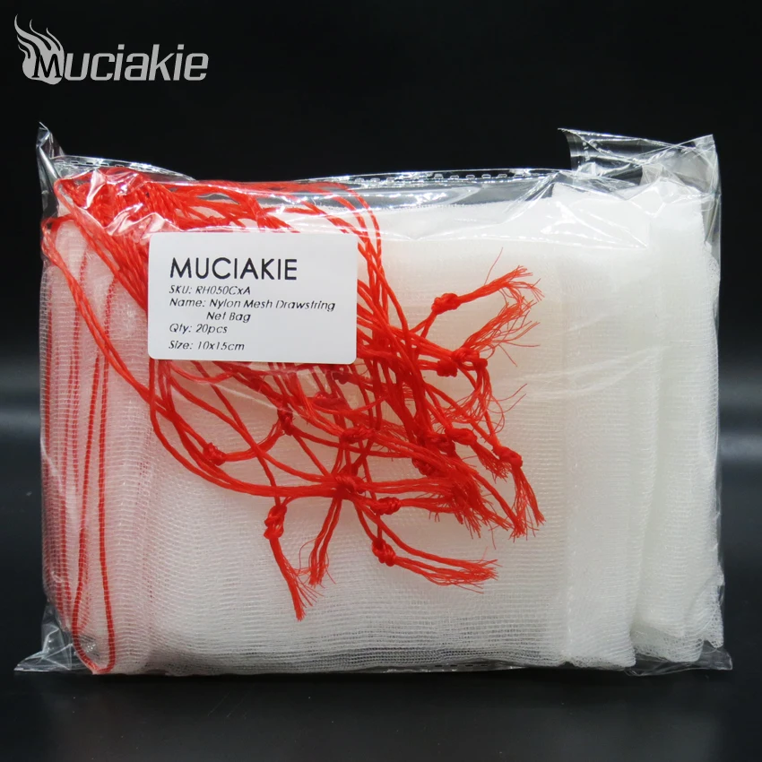 MUCIAKIE Универсальный нейлоновый в сетку с кулиской мешки для выращивания семян замачивания прорастания мешок сад фрукты овощи защитная сумка