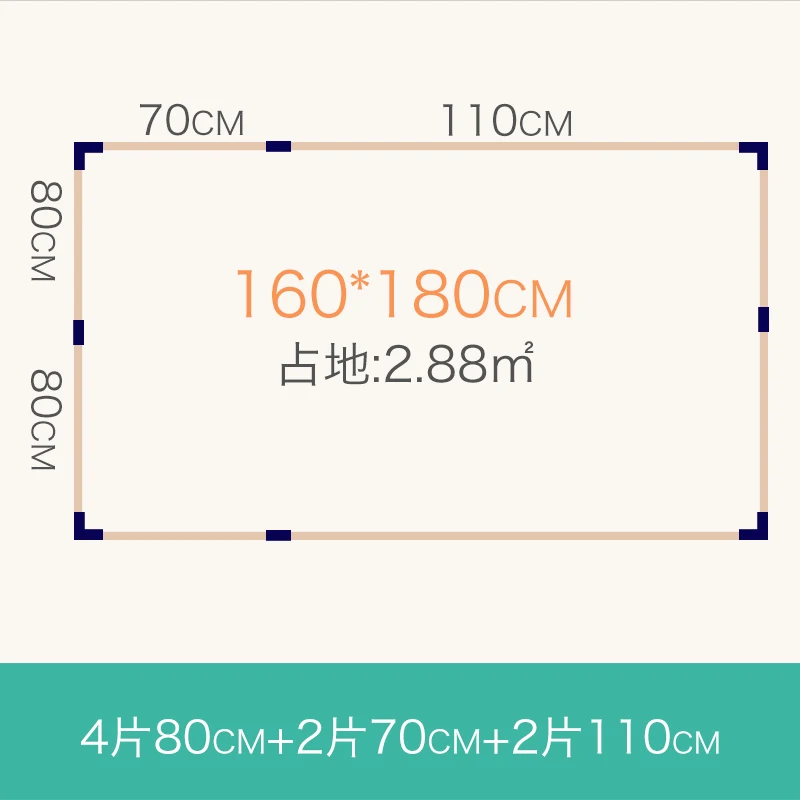 160cm x 180cm 0-36 месяцев Многофункциональный забор для детских игр из цельного дерева, детские манежи для помещений и улицы, забор для безопасной игры для малышей, игровой домик, игровой забор - Цвет: 160cm x 180cm