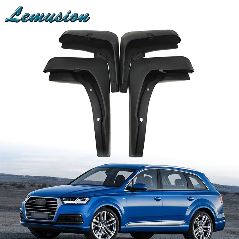 1 комплект автомобильные передние и задние брызговики для 2016 2017 Audi Q7 Брызговики