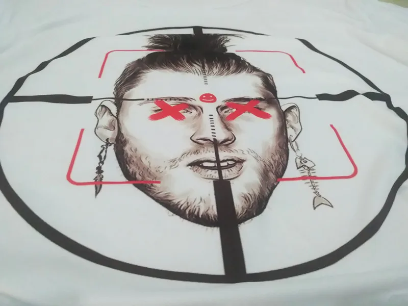 Мужская пулемет Келли Дисс трек Killshot футболки унисекс реагирует на с новым