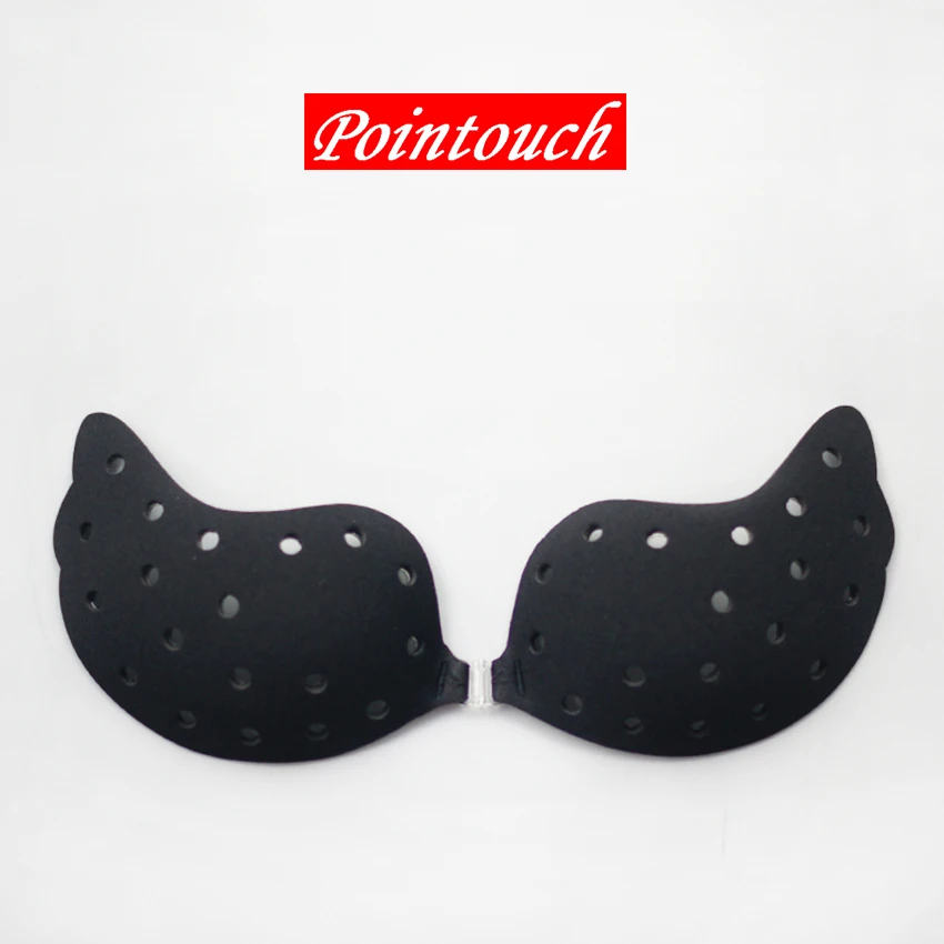 POINTOUCH сексуальный бюстгальтер с открытой спиной женское нижнее белье пуш-ап без бретелек дышащий силикон невидимый провод Свадебная вечеринка бюстгальтер