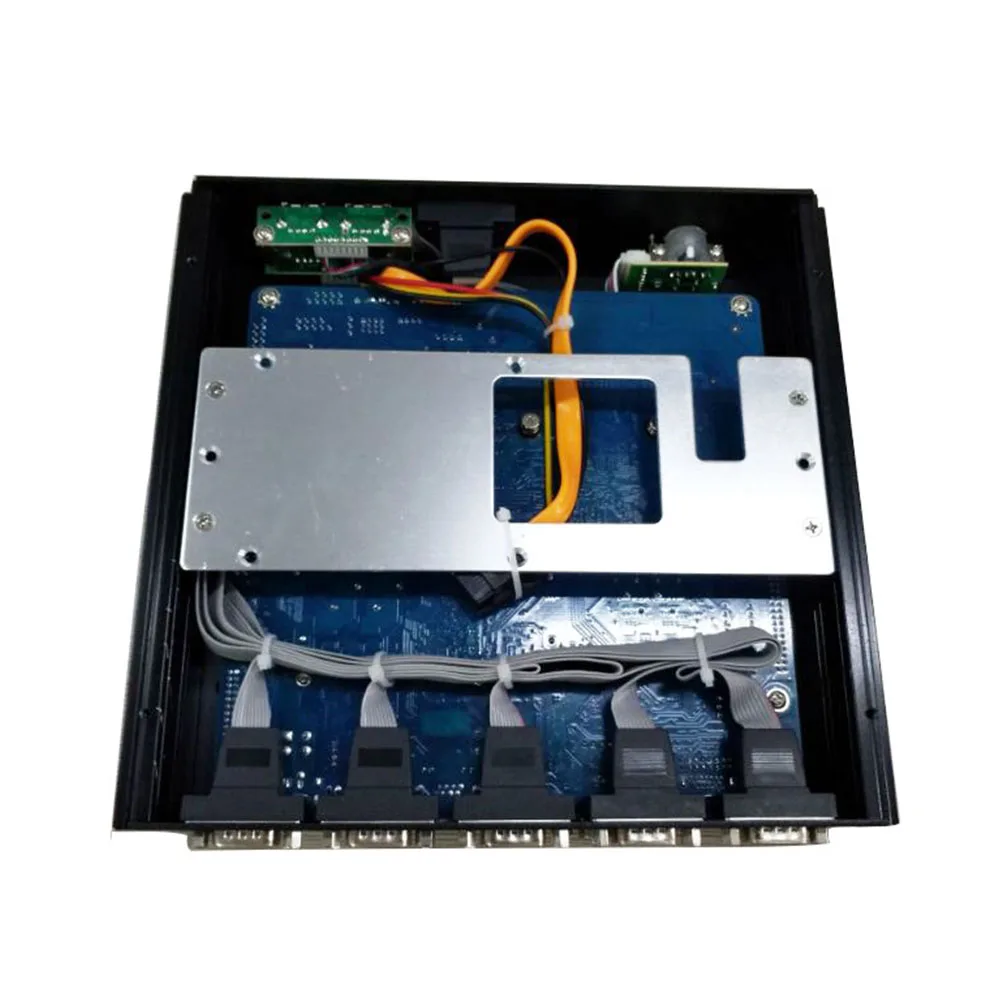 Yanling linux тонкий клиент Core I5 4210u dual Intel i211 AT lan промышленный мини ПК последовательный