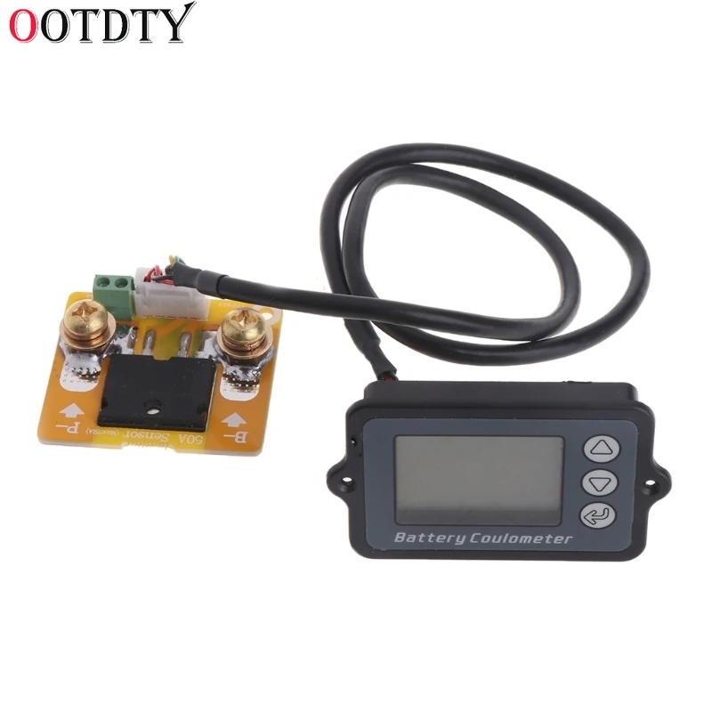 OOTDTY DC8 80V 50A Аккумуляторный кулометр TK15 профессиональный Прецизионный тестер