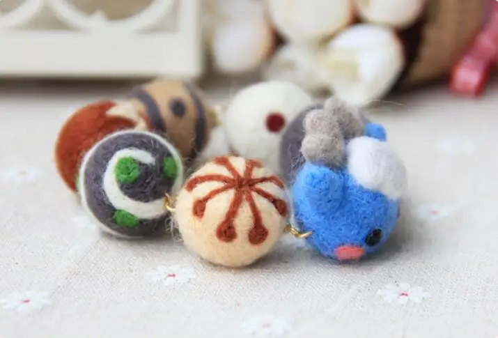 Детский подарок набор для валяния и рукоделия милая войлочная рукоделие