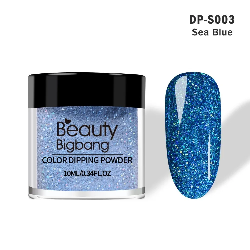 Beautybigbang 10 мл блеск для ногтей, порошок для ногтей, градиентная голографическая Хромовая пигментная пудра для лака для ногтей - Цвет: 3A