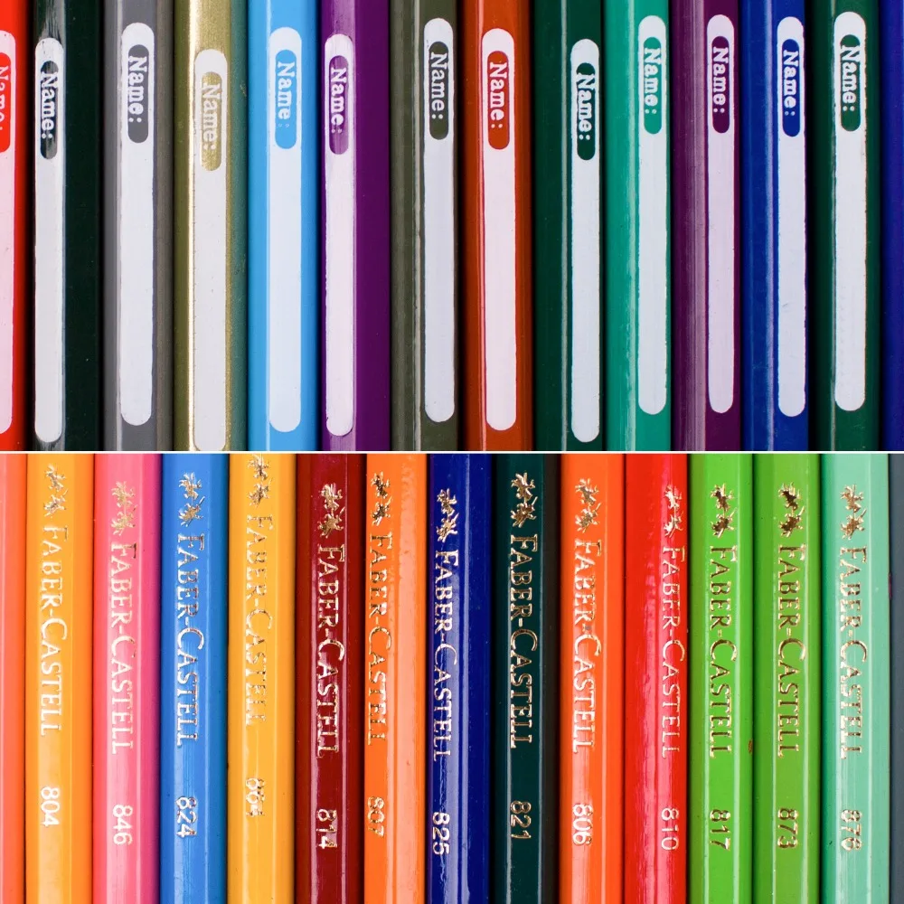 Faber Castell нетоксичные безопасные классический замок масляные цветные карандаши