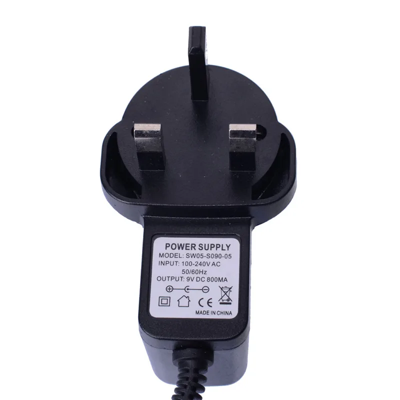 

10PCS UK Plug 9V Effect Pedal Power Supply Adapter For JOYO Digitech BOSS Dunlop Mooer MXR SNARLING DOG ZOOM Guitar Effect Pedal