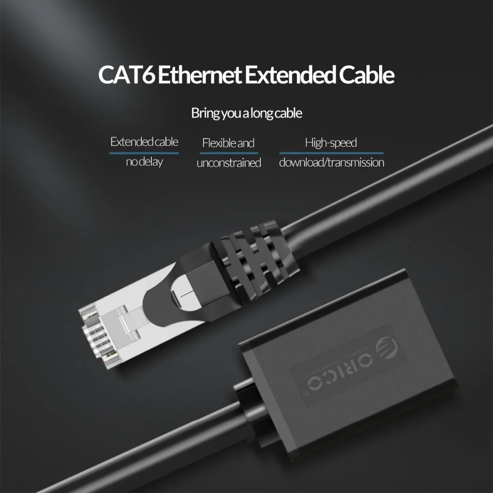 ORICO Ethernet кабель RJ45 Cat6 Lan CAT6 RJ 45 сетевой 1 м/2 м для маршрутизатора ноутбука 1000 Мбит/с