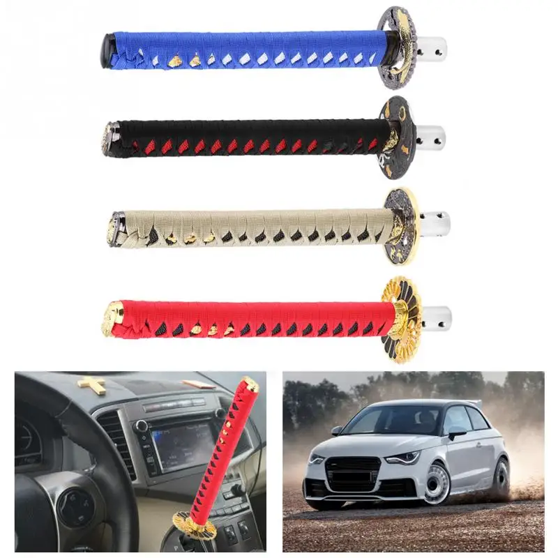 Японский меч автоматической коробки передач рычаг переключения передач с 4 адаптерами головных аксессуаров новый.