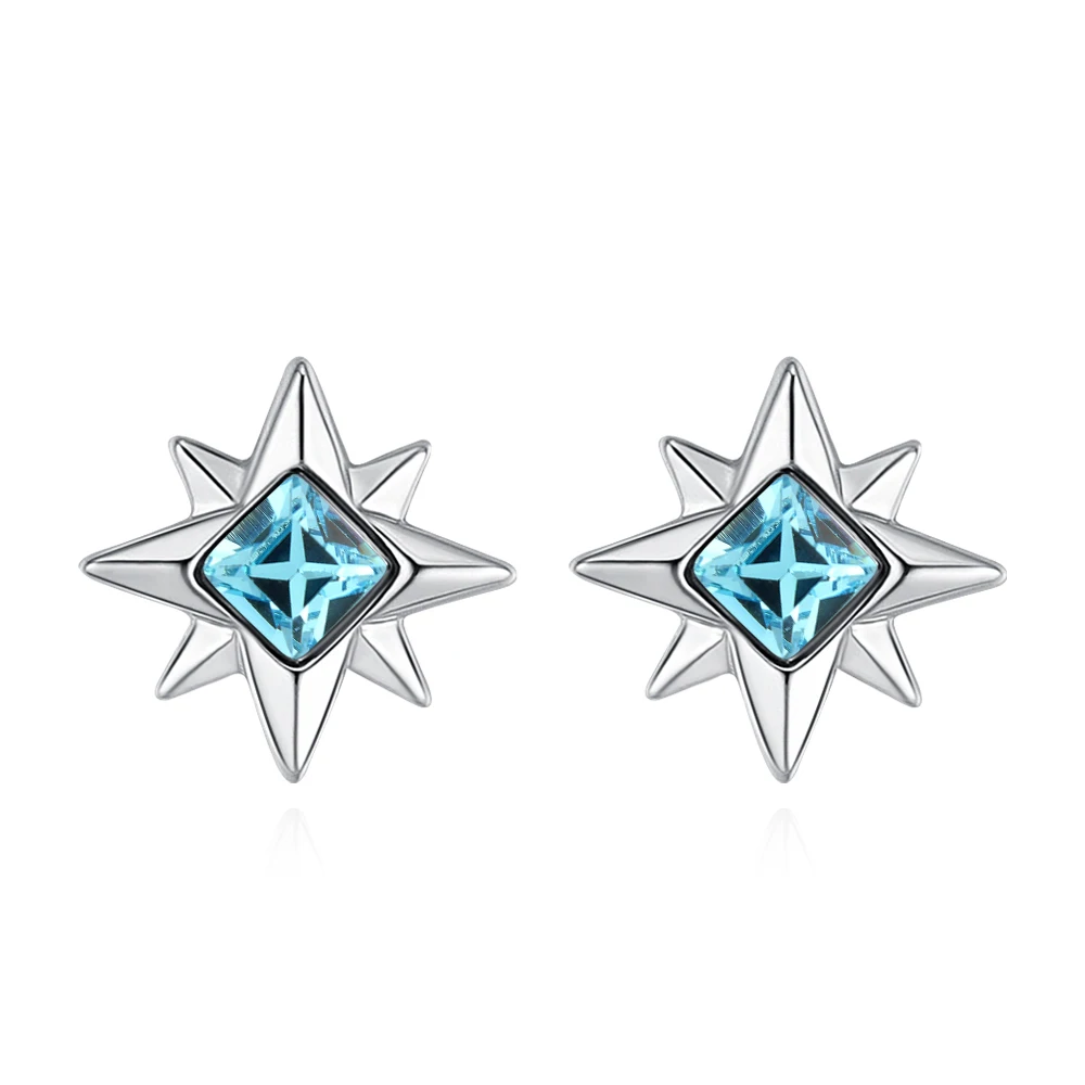 Кристаллами от Сваровски Звезда Серьги очаровательные женские серьги Подарки