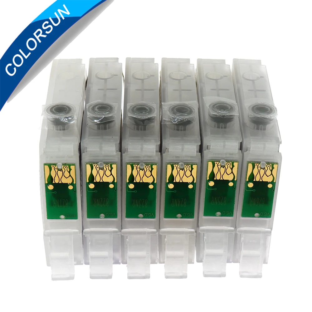 Картридж T0981 T0986 для принтера Epson Artisan 600/700/800/710/810/725/835/837/730|ink cartridge for hp printer|ink 78ink