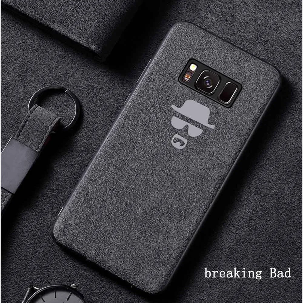 Eqvvol Luxury Alcantara Fur Phone Case For Samsung S9 S8 Plus Note 8 9 Car Leather Cover Galaxy S7 Edge Ultra thin Cases |